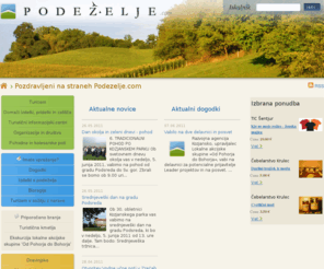 podezelje.com: Podezelje.com
Podezelje.com je multimedijski portal, namenjen pospeševanju uporabe širokopasovnih omrežij s poudarkom na podeželju.