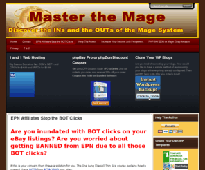 masterthemage.com: Master the Mage
Discover the Ins and the Outs of the Mage System