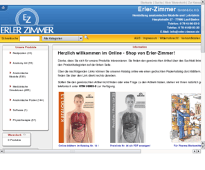 anatomie-modelle.net: Erler-Zimmer Anatomieshop
Anatomische Modelle, Skelette, Poster