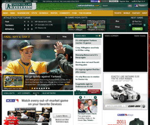 athleticsville.com: The Official Site of The Oakland Athletics | oaklandathletics.com: Homepage
Major League Baseball