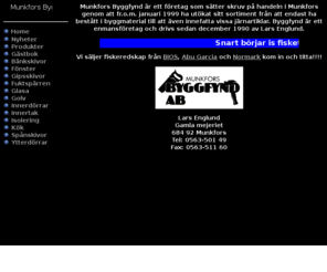 byggfynd.com: Byggfynd
Funderar du p att bygga om eller renovera? D r Munkfors Byggfynd det rtta fretaget fr dig