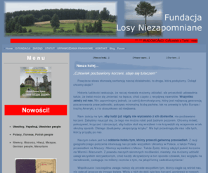 los.org.pl: Fundacja Losy Niezapomniane
Fundacja Losy Niezapomniane