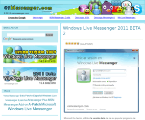 messengerzona.com: Messenger gratis en Español - esMessenger.com Blog sobre msn,