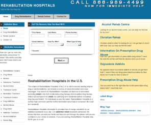 rehabilitationhospitals.net: Drug Rehabilitation - Rehabilitation Hospitals
rehab hospitals for drug rehabilitation programs