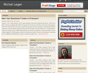 michelleger.com: Michel Leger
the best way to people to know you, is to be visible in google, here I am