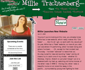millietrachtenberg.com: Excutive Comedy Coaching, Speech Writing
Speech and Comedy Writing