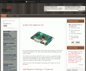 pcburn.com: PCBurn
Linux Reviews on hardware, software, and games.