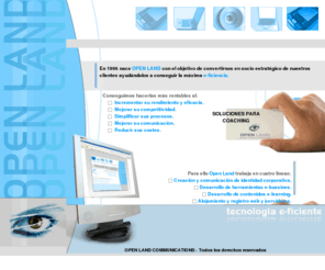 personalguerrillabranding.es: Open Land Communications, diseño web, aplicaciones,soluciones coaching,e-bussines,e-learning,identidad corporativa,alojamiento,dominios
diseño web, aplicaciones,soluciones coaching,e-bussines,e-learning,identidad corporativa,alojamiento,dominios