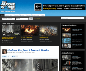 thataussiegamesite.com.au: That Aussie Game Site: Australian Videogame Culture
Featuring funny and informative Features, videogame Reviews and Previews, a weekly Podcast courtesy of Thumbpad, News as it happens and an Online Aussie Community.