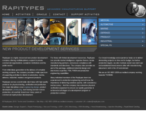 rapitypes.co.uk: Rapid Prototyping | Product Development | Reaction Injection Moulding (RIM)
Rapid prototyping & rapid product development services for clients across the globe. Our rapid prototyping activities include reaction injection moulding (RIM moulding), CNC machining, Rapid Metal Casting etc.