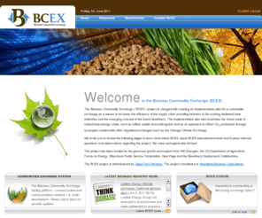 bcex.org: Biomass Commodity Exchange - BCEX
Biomass Commodity Exchange - BCEX