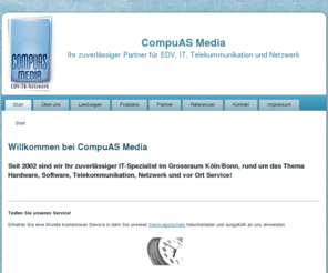 compuas.net: Willkommen bei CompuAS Media
Joomla! - dynamische Portal-Engine und Content-Management-System
