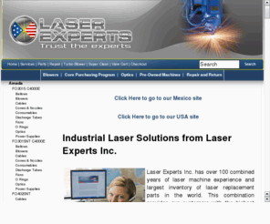 lasercyberservice.com: Fanuc, Amada, Tanaka, Koike, PRC, NTC, LVD, Mitsuubishi and Mazak Laser Experts
Laser Experts, Inc. is your one stop shop for all of your Co2 Industrial laser needs.  Service and parts.  Training and installations