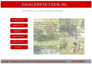 dealerfietsen.com: Start
specialist in gebruikte fietsen van bekende A-merken als gazelle batavus union in haule friesland