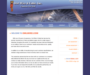 owlwire.com: Owl Wire & Cable, Inc. - Canastota, New York
