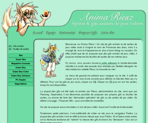 animariesz.com: AnimaRiesz
Site de gifs animés et de sprites de jeux vidéo.