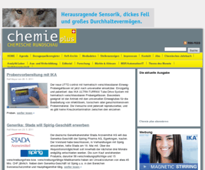 chemie-online.com: Chemie Plus – Chemische Rundschau
