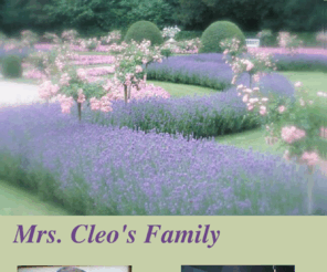 cleoskids.com: home
Ms Cleo's dedication & Family Page