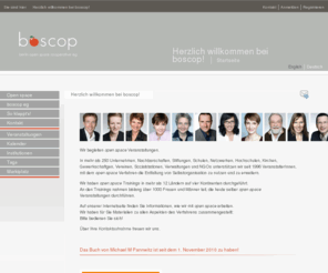 genuinecontactfacilitation.com: boscop: berlin open space cooperative - Willkommen!
