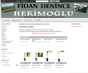 hekimoglufidan.com: HEKİMOGLU FİDAN TOKAT-FİDAN DENİNCE HEKİMOGLU-FİDAN SATIS FİDAN YETİŞTİRİCİLİĞİ
Tokat Fidan,Hekimoglu Fidancilik Tokat, Fidan Denince Hekimoglu,Fidan Satis Fidan Yetistiriciligi.