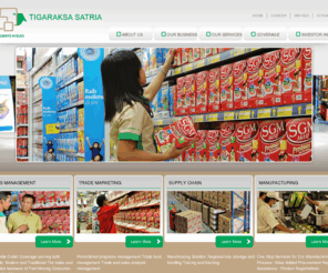 tigaraksa.com: Tigaraksa Satria
Corporate website of PT Tigaraksa Satria Tbk.