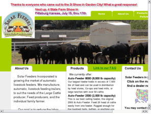 auto-feeder.com: Solar Feeders Home
Mobile Automatic Feeder for Livestock
