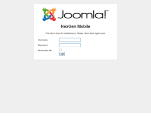 nexgen.mobi: NexGen Mobile - Android Applications
Joomla! - the dynamic portal engine and content management system