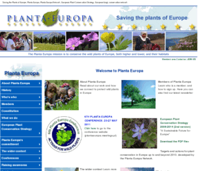 plantaeuropa.org: Welcome to Planta Europa
 Website of the Planta Europa Network, Saving the Plants of Europe