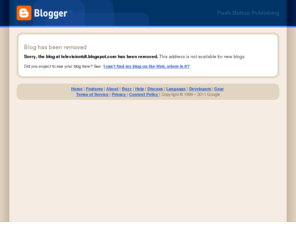adsltelevision.es: Blogger: Blog not found
Blogger is a free blog publishing tool from Google for easily sharing your thoughts with the world. Blogger makes it simple to post text, photos and video onto your personal or team blog.