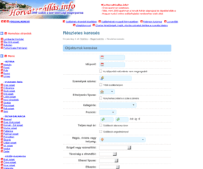 horvatszallas.info: Horvatországi szálláshelyek
Több mint 2000 horvátországi tengerparti szálláshely az adatbázisban.