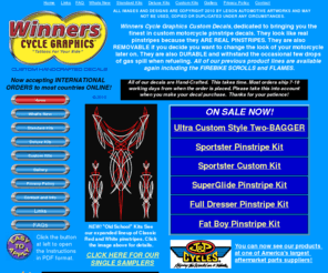 winnerscyclegraphics.com: Winners Cycle Graphics Custom Decals and Old School pinstripes
