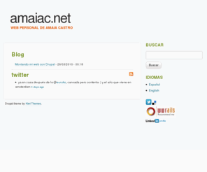 amaiac.net: amaiac.net | web personal de amaia castro
