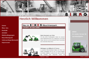 bimag.biz: BIMAG Bau- und Industriemaschinen GmbH
