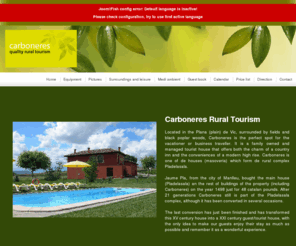 carboneres.com: Inici
Carboneres - Turisme rural de qualitat