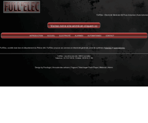 fullelec.com: Full'Elec - Electricité Générale 69| Pose d'alarmes | Automatismes - Electricité 69 - Alarmes 69 - Automatismes 69 -  Rhône
Full'Elec vous propose des prestations en électricité générale, pose d'alarme et automatismes de portails, portes, etc.