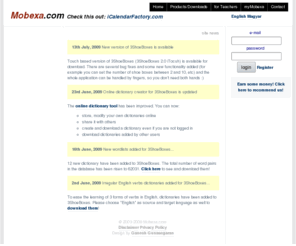 mobexa.com: Mobexa.com
language,learning,PDA,windows,mobile,word,list,grammar,dictionary
