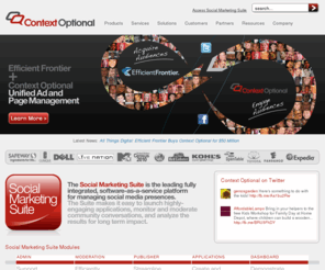 orangeshop.co.uk: Context Optional
Context Optional builds presence for brands in social media, including Facebook and Twitter"