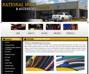 nationalhose.com: National Hose - Pasadena Texas, Rubber Hose, Aeroquip Hydraulic Hose, Garlock Gasket Products, Hosemaster Metal Hose, Industrial Hose, Dixon, Coupling, Themoseal
National Hose - Pasadena Texas, Rubber Hose, Aeroquip Hydraulic Hose, Garlock Gasket Products, Hosemaster Metal Hose, Industrial Hose, Dixon, Coupling, Themoseal