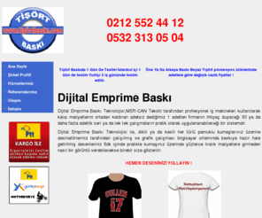 xn--tirtbask-o4a01dsp.com: Tişört Baskı Merkezi
Her renk baskılı tişört, siyahtisort.com sitesinden alınır. Sınırsız baskı seçeneği ile toptan ve perakende siparişleriniz için siyahtisort adresini doğru seçim!