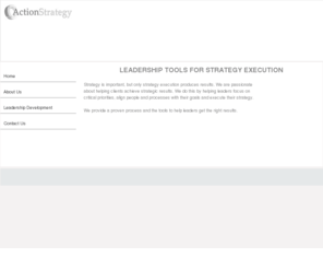 actionstrategy.net: Action Strategy - Home
Action Strategy, Cokeville, Wyoming, WY 83114, Leadership Development, Team Development, Strategic Planning, Project Management, Strategy Implementation, Coaching, Leadership Solutions, Military Solutions, Government Solutions, Strategic Planning Solutions, Native American Leadership