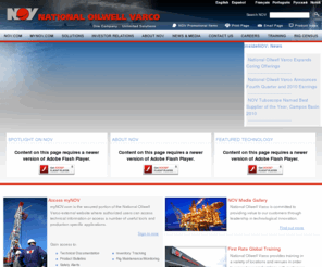 drilllink.net: National Oilwell Varco
National Oilwell Varco is a worldwide leader in providing major mechanical components for land and offshore drilling rigs, complete land drilling and well servicing rigs, tubular inspection and internal tubular coatings, drill string equipment, extensive lifting and handling equipment, and a broad offering of downhole drilling motors, bits and tools. National Oilwell Varco also provides supply chain services through its network of distribution service centers located near major drilling and production activity worldwide.