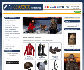 sequento-ruitershop.nl: Sequento Ruitershop - Online ruitersportartikelen
Sequento Ruitershop is de nummer 1 in ruitersportartikelen!, bij Sequento Ruitershop koopt u voordelig al uw ruitersportartikelen