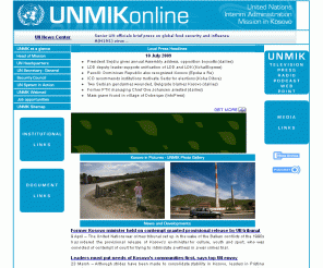unmikonline.org: UNMIKonline
