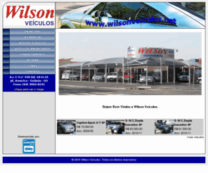 wilsonveiculos.net: :: Wilson Veículos ::
Venda de Carros Novos e Usados