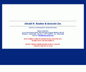 caution-surety.com: Gérald H. Kuehne & Associés Inc.
