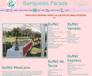 banquetesparada.com: banquetesparada.com - Buffets
Banquetes para todo tipo de eventos en la cd de chihuahua, México