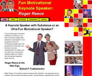 funmotivationalkeynotespeaker.com: Fun Motivational Keynote Speaker, Roger Reece
Motivational keynote speaker & humorist, Roger Reece with his alter-ego, Buford P. Fuddwhacker