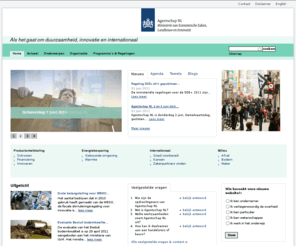 nlduurzaamheid.com: Agentschap NL
Agentschap NL - Ministerie van Economische Zaken