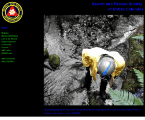 sarbc.org: Search and Rescue Society of British Columbia
SARBC - Search and Rescue Society of British Columbia Home Page