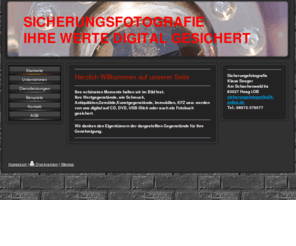 sicherungsfotografie.com: Ihre Werte digital gesichert - Sicherungsfotografie
